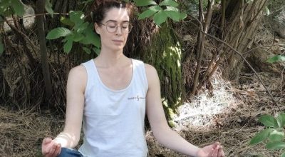 méditation en forêt